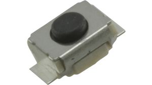 Subminiature Tactile Switch 50 mA 3 ... 12 VDC Momentary Function 1NO 1.5N SMD B3U